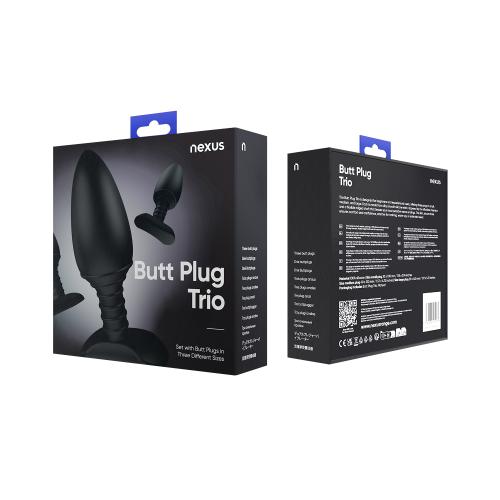 Nexus - Buttplug Trio Set - 3 stuks