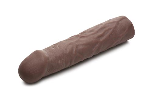 JOCK Extra Lange Penis Sleeve 22,5 cm - Bruin
