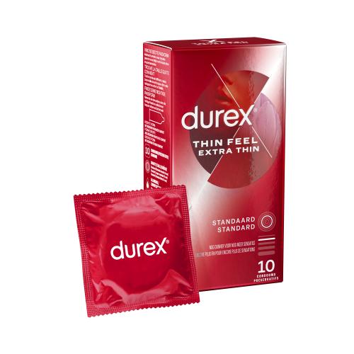 Durex Thin Feel Condooms Extra Dun - 10 stuks