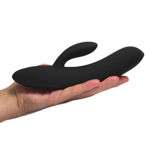 Laid - V.1 Siliconen Rabbit Vibrator - Zwart