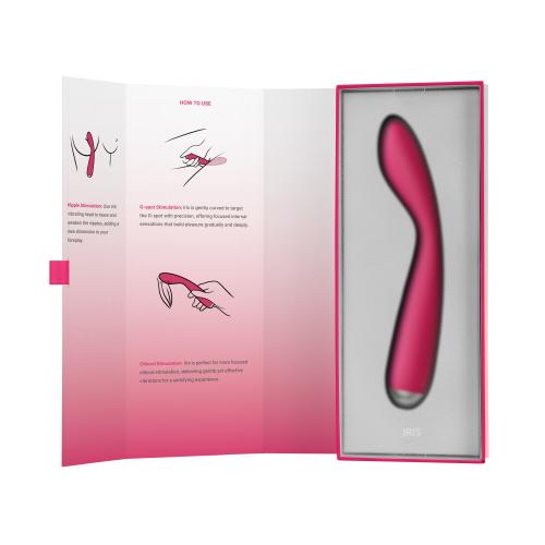 SVAKOM - Iris G-Spot En Clitoris Vibrator - Plum Red