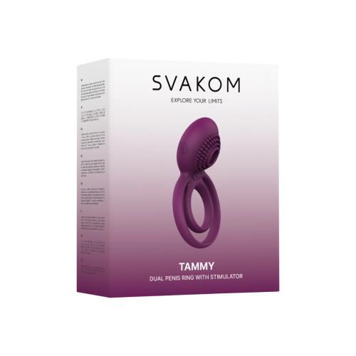SVAKOM - Tammy Vibrerende Cockring - Violet