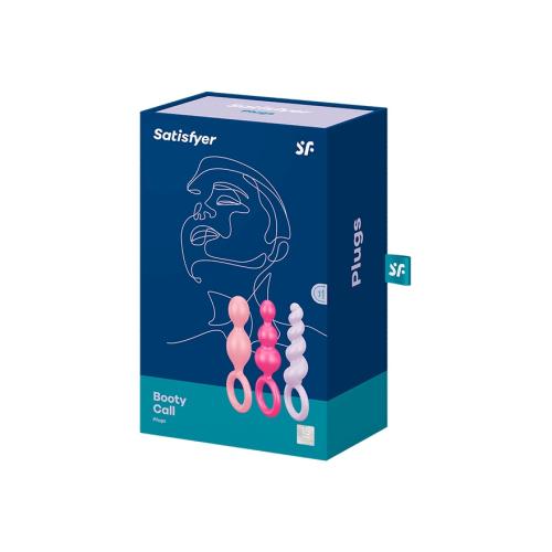 Satisfyer - Booty Call Plugs -  Multi Color