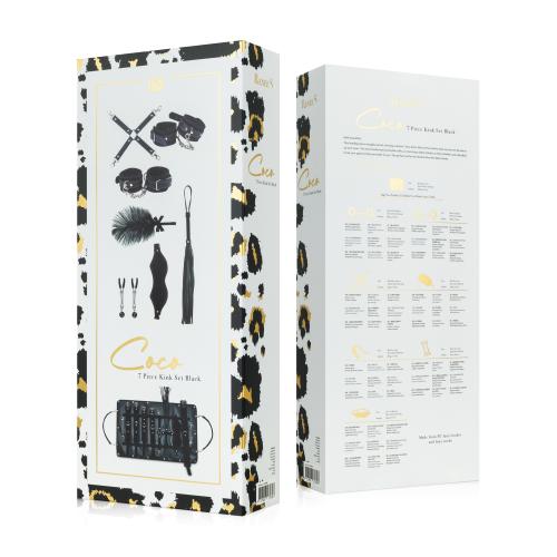 RS - Soiree - Kinky Me Softly BDSM Set - Zwart