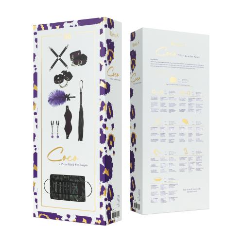 RS - Soiree - Kinky Me Softly BDSM Set - Paars