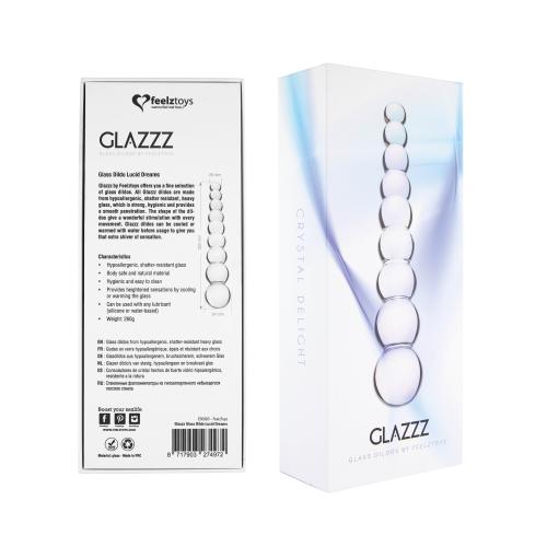 FeelzToys - Glazzz Glazen Dildo Crystal Delight
