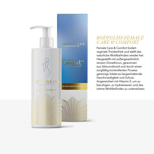 BodyGliss - Female Care Collection Care & Comfort Siliconen - 250 ml