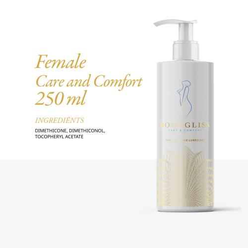 BodyGliss - Female Care Collection Care & Comfort Siliconen - 250 ml