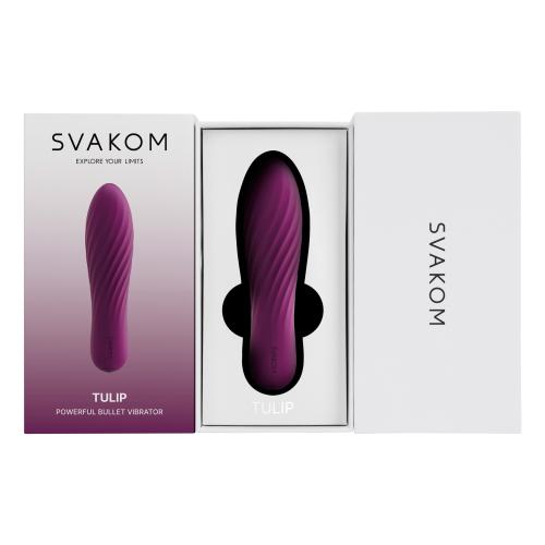 SVAKOM - Tulip Krachtige Vibrator - Paars