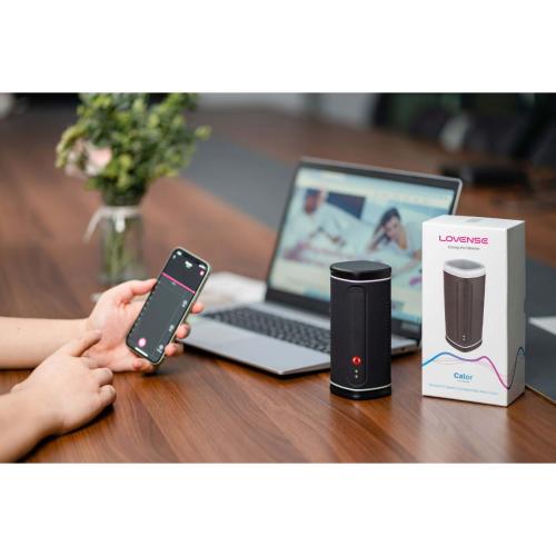 Lovense -  Automatische Masturbator Met App - Zwart