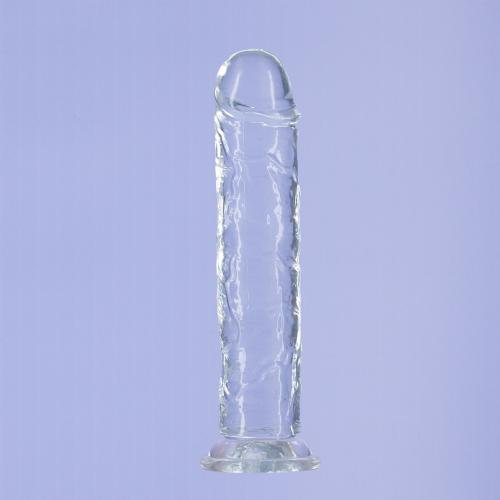 Crystal Addition - Transparante Realistische Dildo - 20 cm