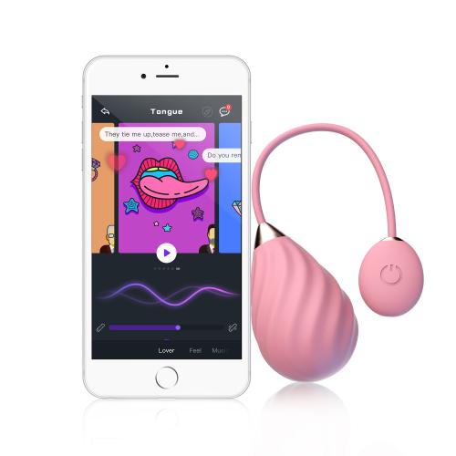 Magic Sundae App Controlled Vibratie Eitje - Roze