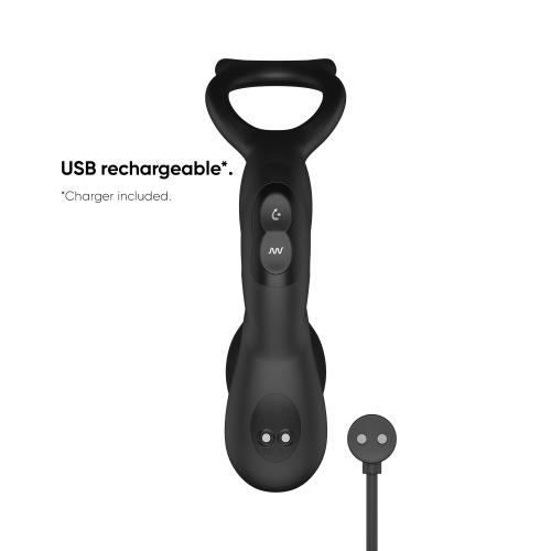 Nexus - Simul8 Vibrerende Anaal Vibrator Met Cockring