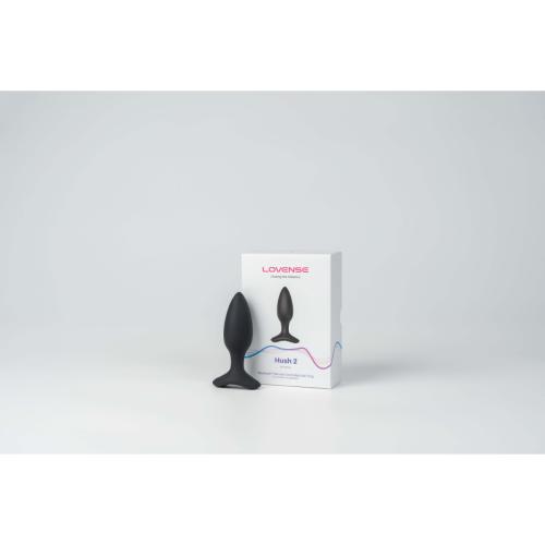 Lovense - Hush 2 Vibrerende Buttplug Met App - Zwart