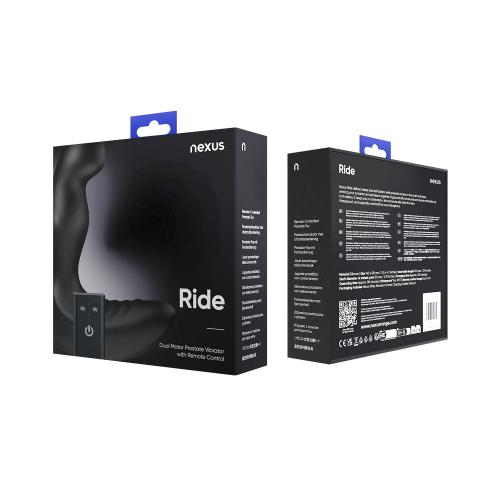 Nexus - Ride Prostaat Vibrator Dual Motor Met Afstandsbediening 