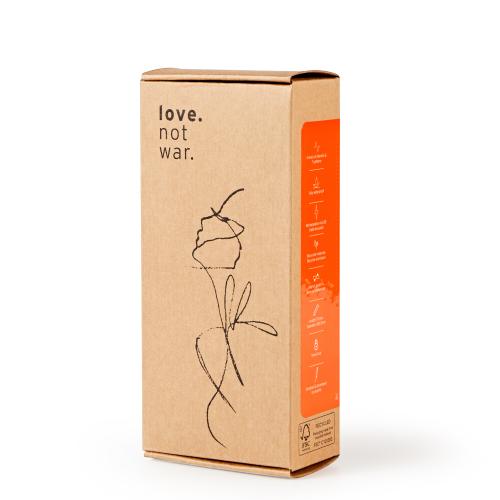 Love Not War - Meile Orange