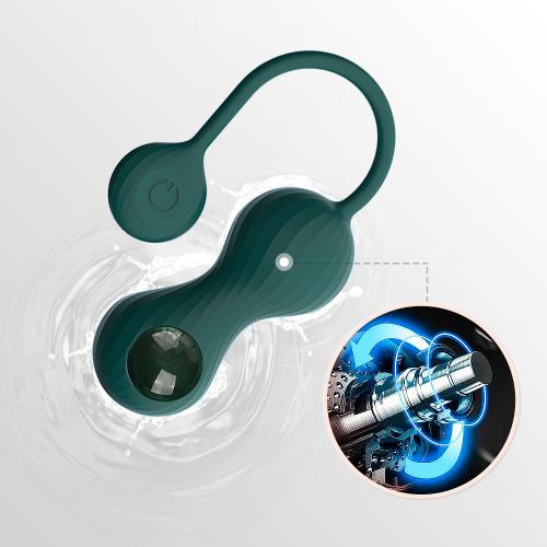 Magic Motion - Duo Smart Kegel Vibrator met Gewichtenset - Groen