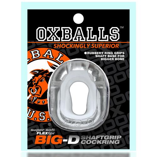 Oxballs - Big-D Shaft Grip Cock Ring - Transparant