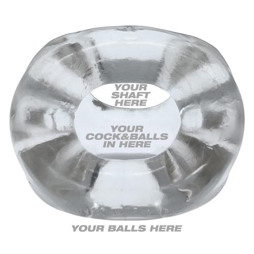 Oxballs - Tri-Sport XL Thicker 3-Ring Cockring - Transparant