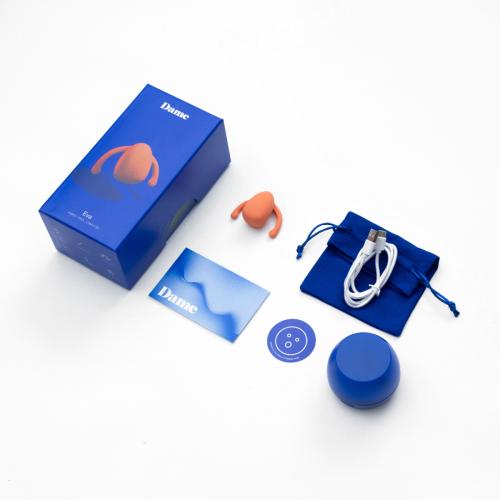 Dame - Eva LL Koppel Vibrator - Papaya