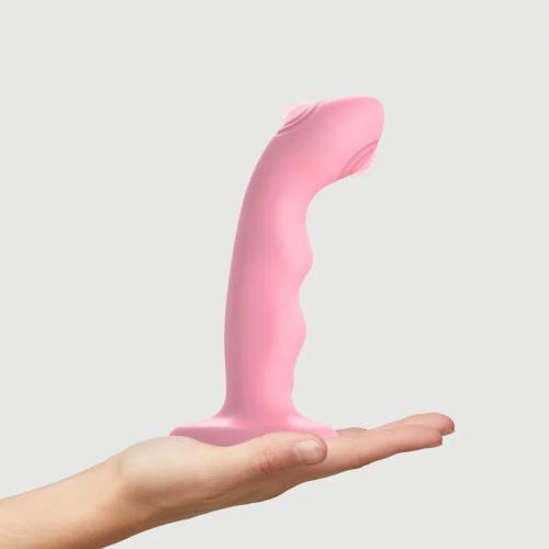 Strap On Me - Tapping Dildo Wave - Coral Pink
