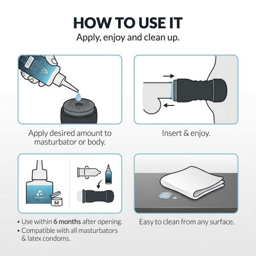 EasyGlide Masturbator Gel Extra Smooth - 250ml 