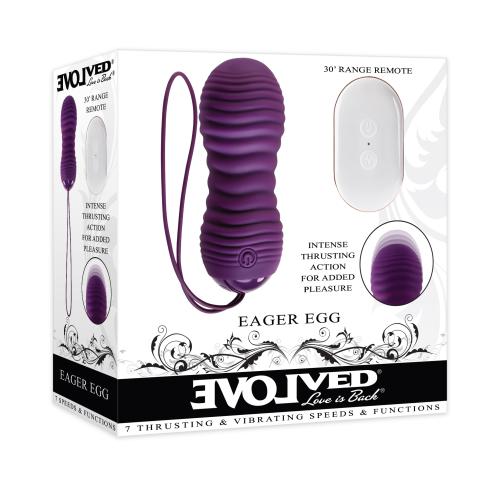 Evolved - Eager Egg Vibrerend Eitje - Paars