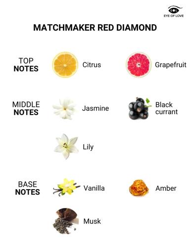 EOL Matchmaker Feromoon Parfum Diamant Rood - 10 ml