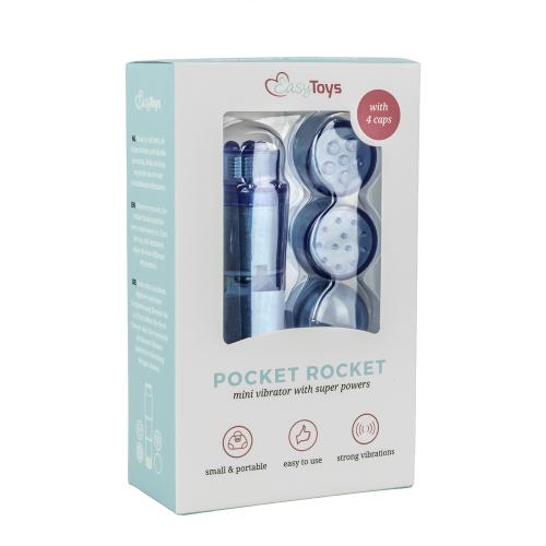 Easytoys Pocket Rocket - Blauw