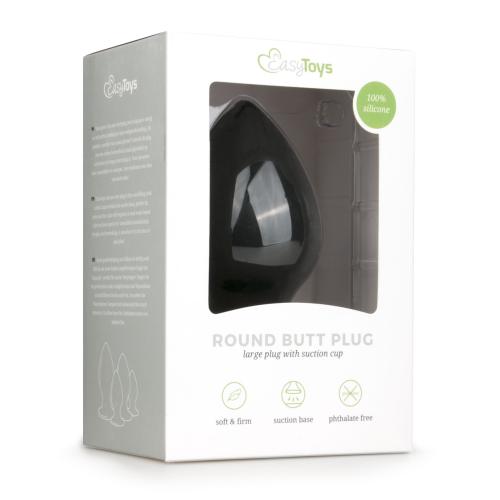 Easytoys Anal - Buttplug - Zwart Large