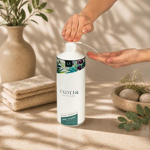 Exotiq Body To Body Oil – 1L