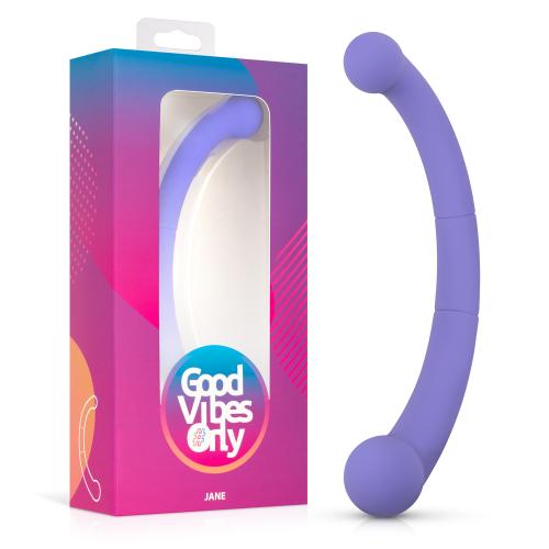 Good Vibes Only - Double End Vibrator Jane - Paars