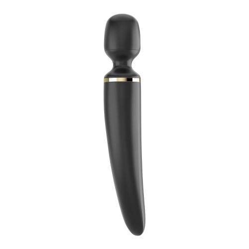 Satisfyer Wand-er Woman - Zwart/Goud