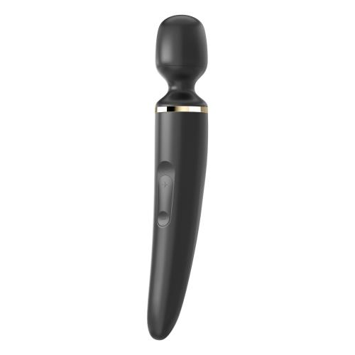 Satisfyer Wand-er Woman - Zwart/Goud