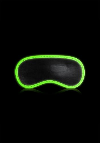 Glow in the Dark Masker - Neon Groen/Zwart