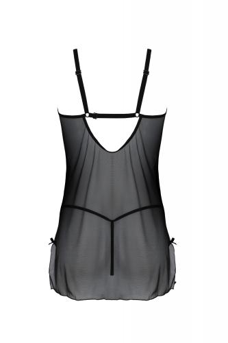 Drosera Chemise Curvy - Zwart