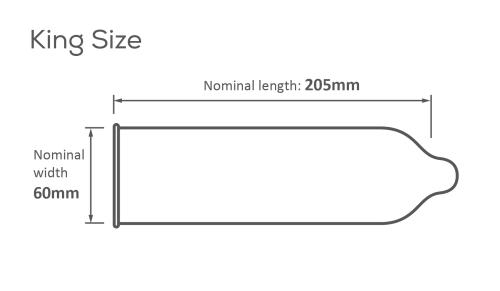 Pasante King Size condooms 12 stuks