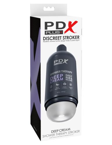 PDX Plus Shower Therapy Masturbator - Deep Cream