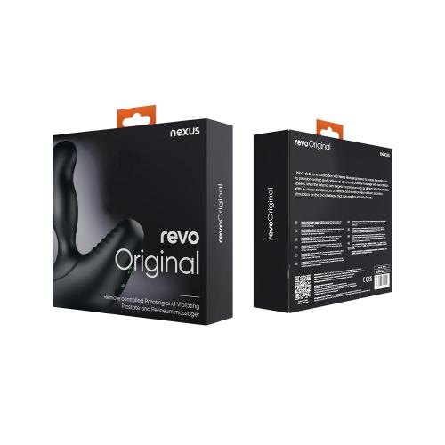 Nexus - Revo Roterende Prostaat Vibrator - Zwart