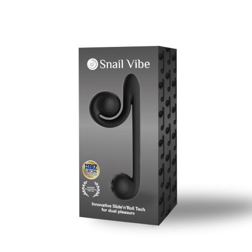 Snail Vibe Duo Vibrator - Zwart