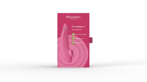 Womanizer Premium 2 Luchtdrukvibrator - Raspberry