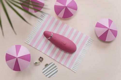 Womanizer Premium 2 Luchtdrukvibrator - Raspberry