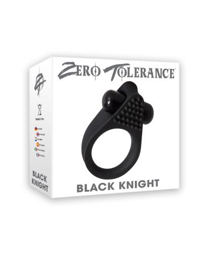 Evolved - Black Knight Vibrerende Cockring  - Zwart