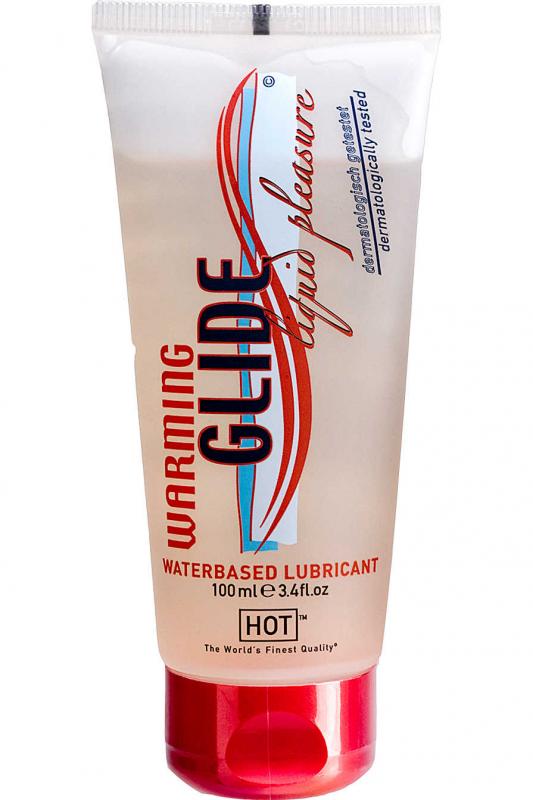 Warming glide liquid pleasure - waterbased 100 ml