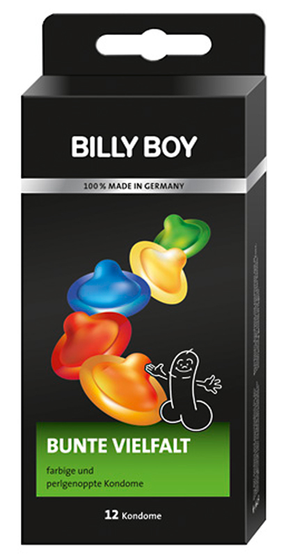 Billy Boy – Bunte Vielfalt – 12 Kondome