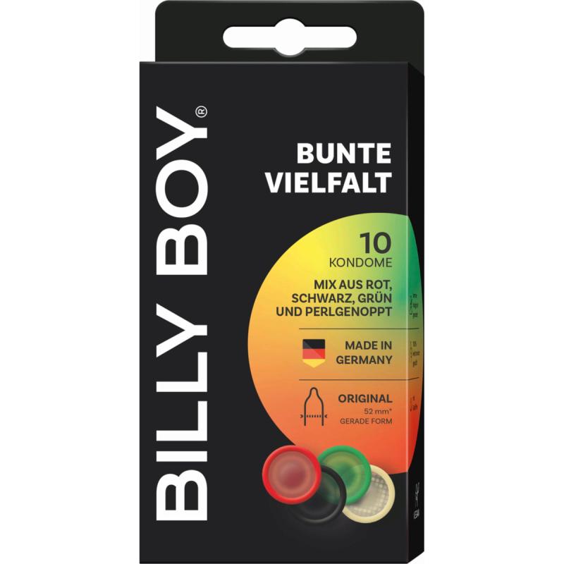 Billy Boy Bunte Vielfalt Kondome – 10 st.
