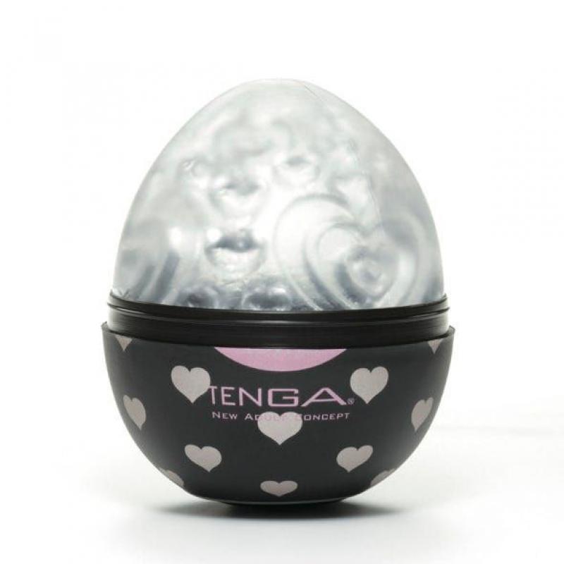 TENGA – Lovers Egg Masturbator – Schwarz