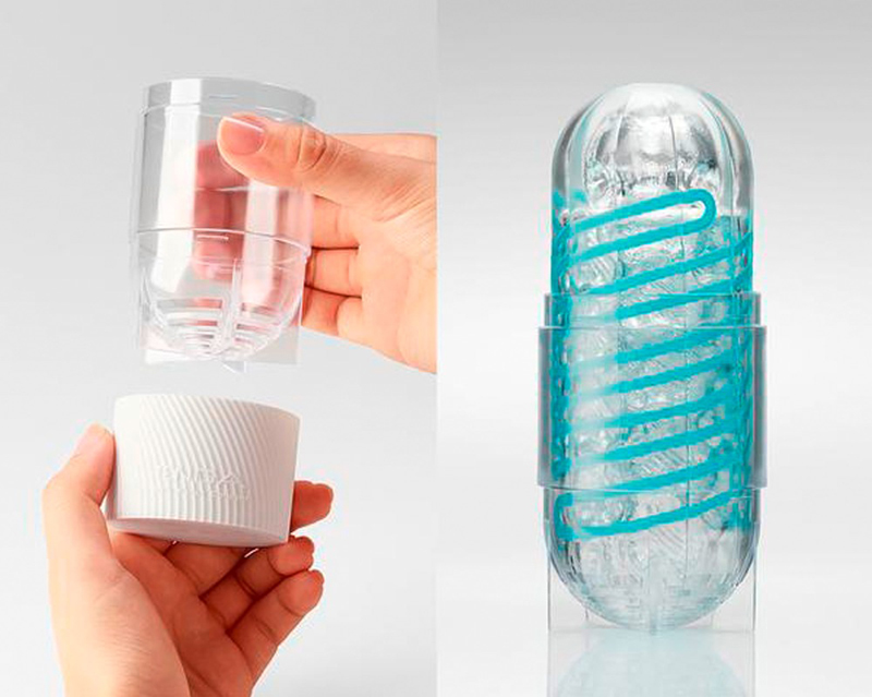 TENGA - SPINNER 01 TETRA - Rotierender Masturbator