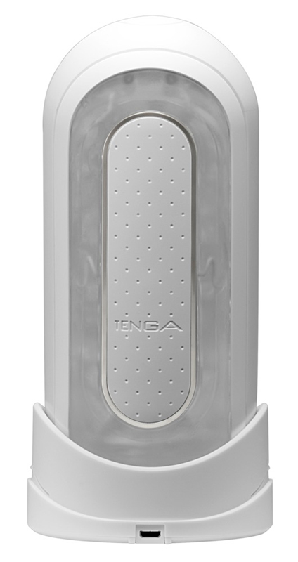 TENGA - Flip Zero EV Vibrierender Masturbator - Weiß