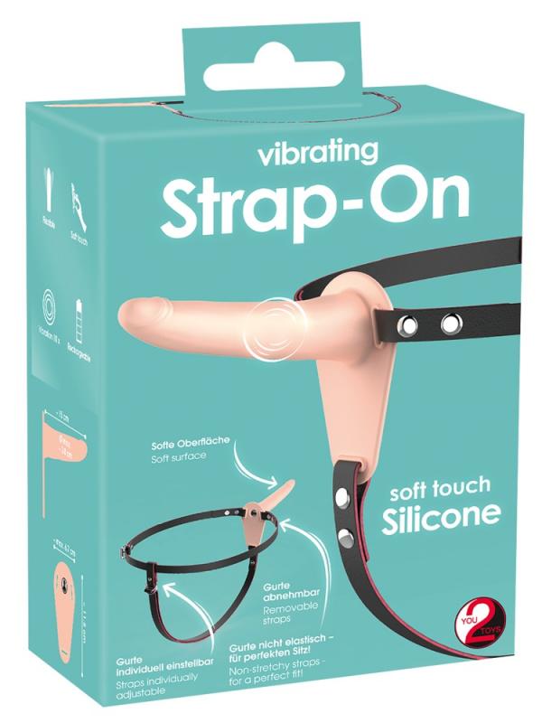 Strap-On With Vibrating Dildo image